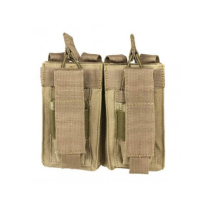 Double Pistol Mag Pouch Tan