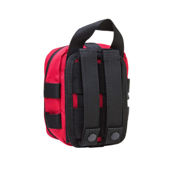 Small MOLLE EMT Pouch Red back