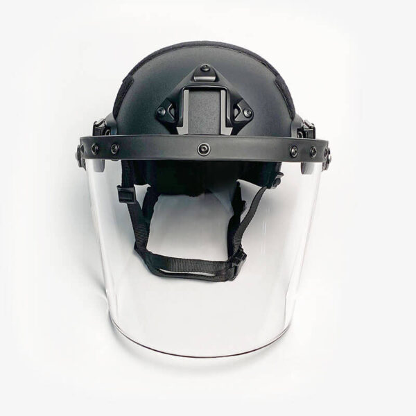 FAST Helmet and Face Shield Bundle Black front